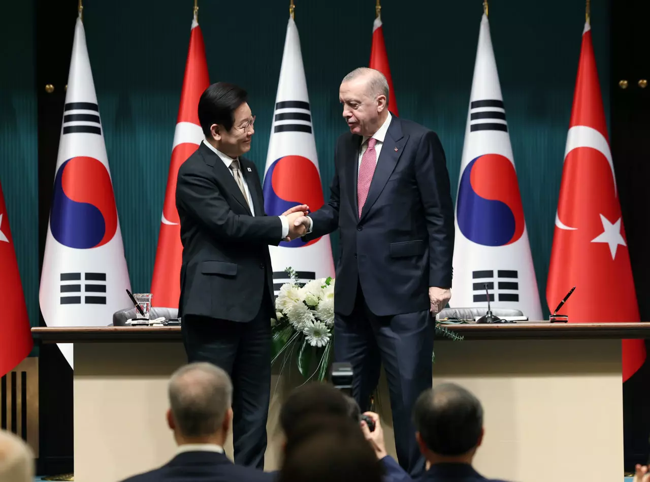 Cumhurbaşkanı Erdoğan ve Güney Koreli mevkidaşından ortak açıklama