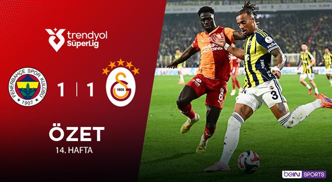 Kadıköy’de dev derbi nefes kesti! Fenerbahçe uzatmalarda bulduğu golle Galatasaray’la 1-1 berabere kaldı