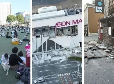 Japonya'da 7.1'lik deprem sonrası kabus senaryosu! 'AVM'deki çökme sonucu çok sayıda ölü'