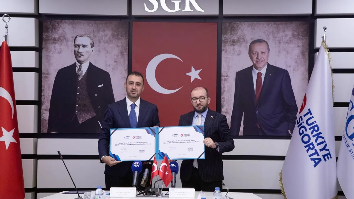 Türkiye Sigorta ve SGK'dan emeklilere yönelik iş birliği