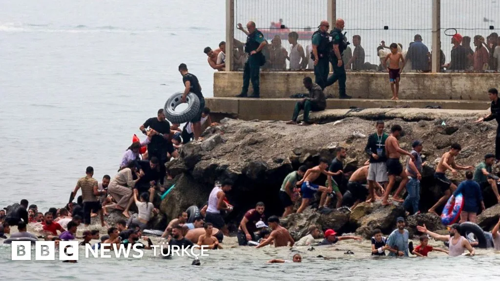 Ceuta'ya Binlerce Göçmen Girişi Gerçekleşti
