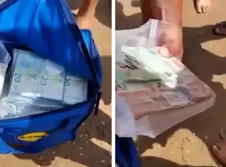 Sicilya'da Kıyıya Vuran Çantadan 38 Milyon TL Değerinde Nakit Çıktı