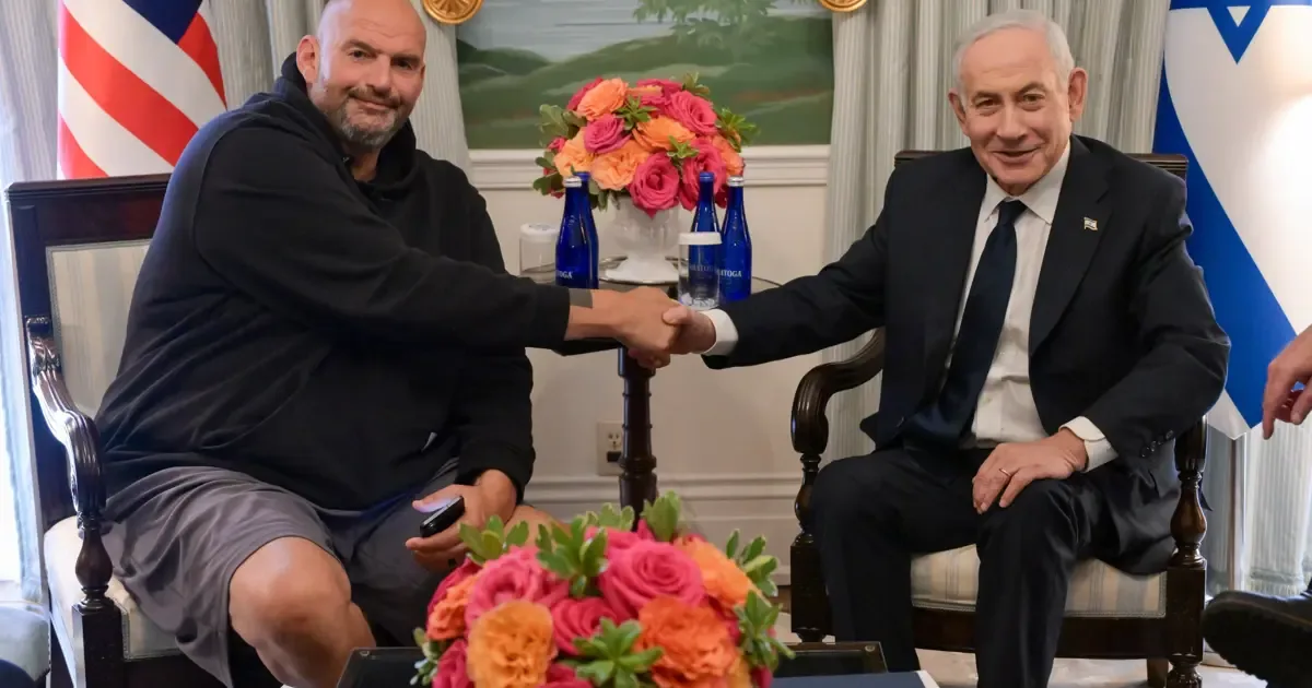 İsrail Başbakanı Netanyahu, Senatör Fetterman ile Görüştü