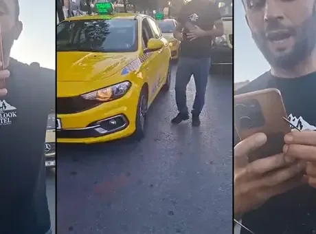 Taksiciler arasında yolcu kavga! İkisi aynı anda kayıt açtı: Zorbalık mı yapacaksın