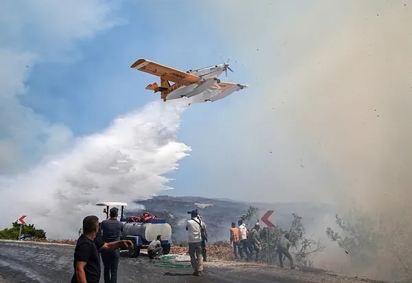 Yangınlarla mücadele devam ediyor