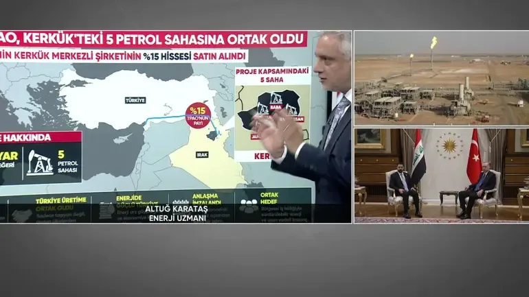 Türkiye Kerkük petrolüne ortak oldu! Tarihi anlaşma ne getirecek?
