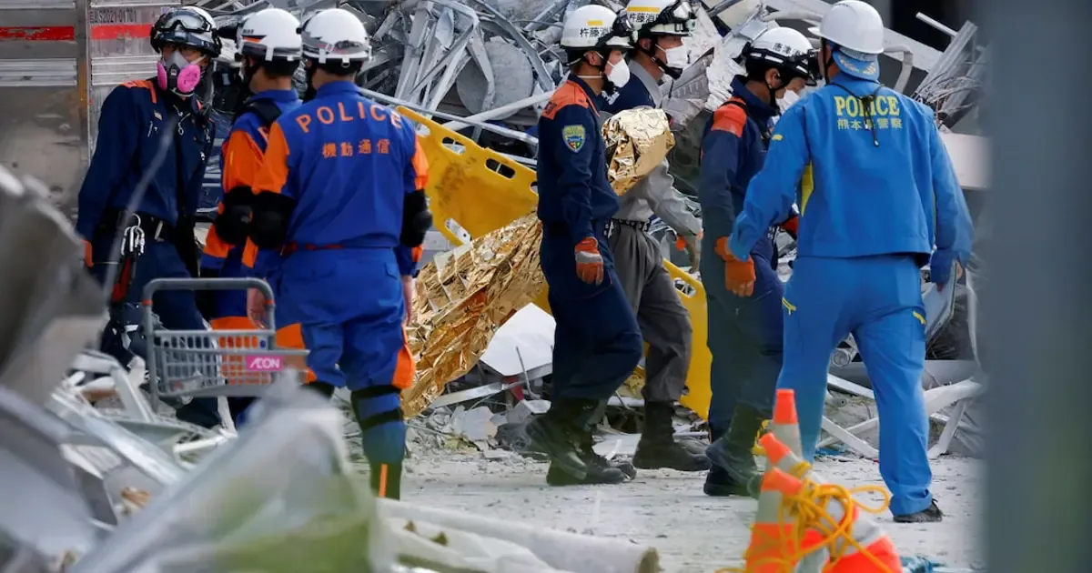 Japonya'da deprem sonrası arama kurtarma çalışmaları sona eriyor