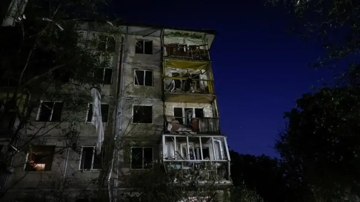 Kiev'e düzenlenen hava saldırısında 9 ölü, 28 yaralı