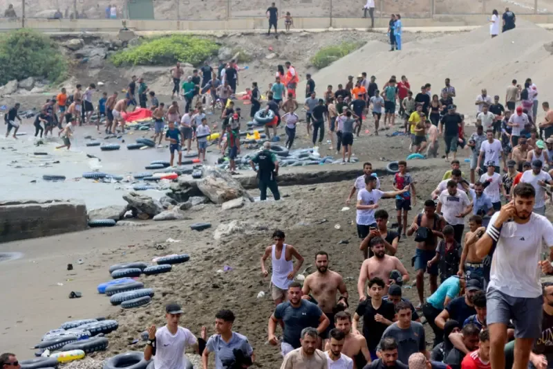 Ceuta'ya Binlerce Göçmen Girişi Gerçekleşti