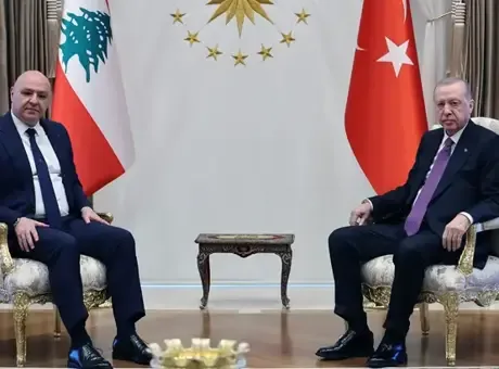 Cumhurbaşkanı Erdoğan, Lübnan Cumhurbaşkanı Avn ile ortak basın toplantısında konuştu