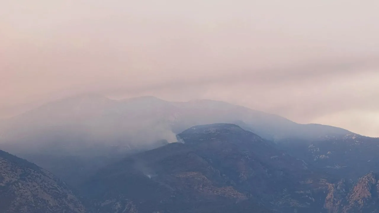 Kaş'ta orman yangını kontrol altına alındı