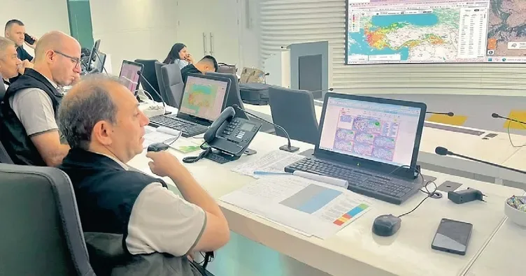 Orman Yangınlarıyla Mücadelede 7/24 Koordinasyon