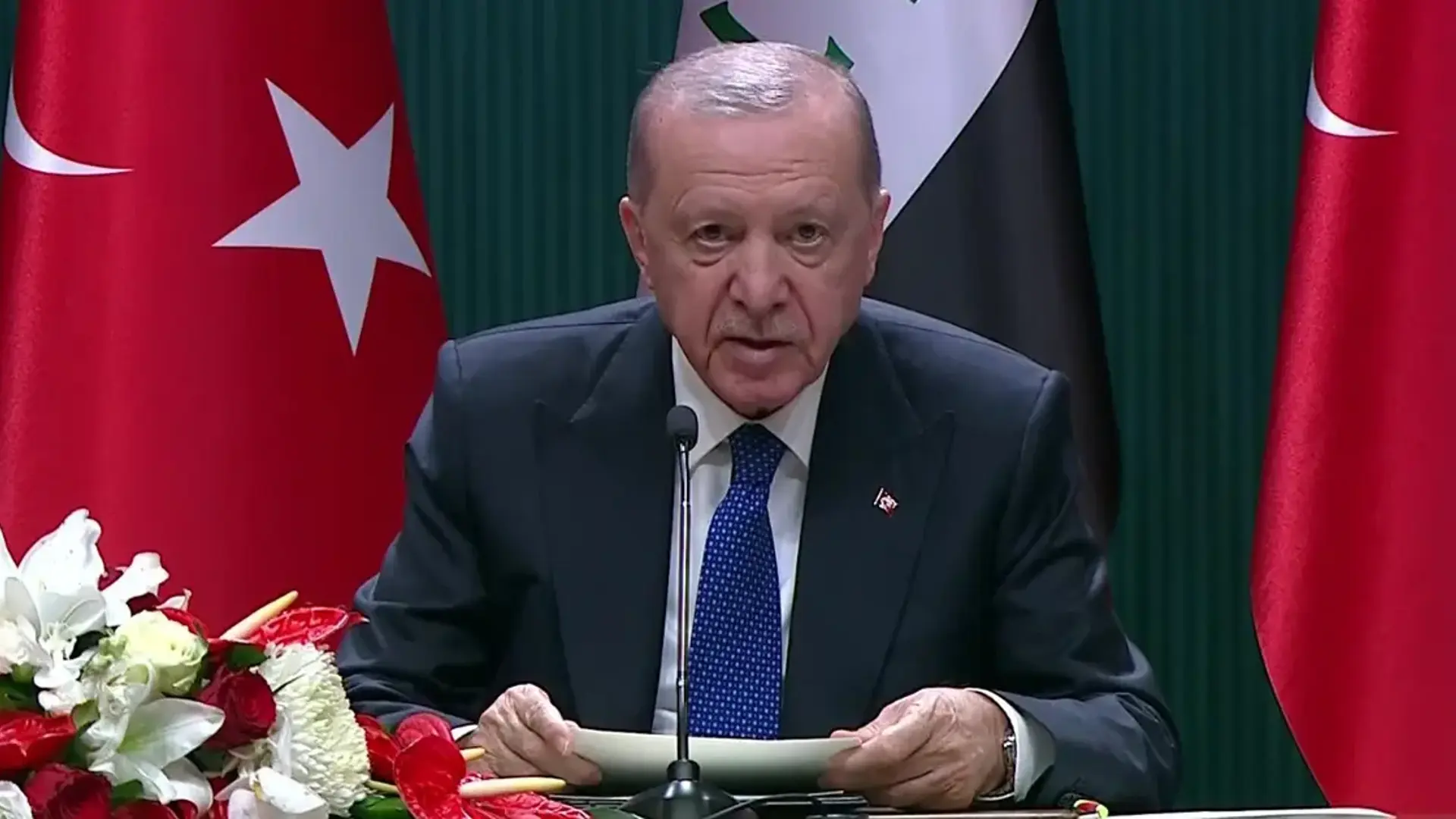 SON DAKİKA | Cumhurbaşkanı Erdoğan duyurdu: Irak'tan Türkiye'ye 1 milyon varil petrol!