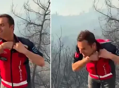 Balıkesir Büyükşehir Belediye Başkanı Ahmet Akın Yangında Yaralandı