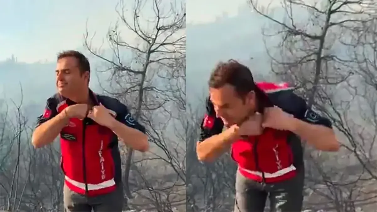 Belediye Başkanı Yangın Sırasında Yaralandı
