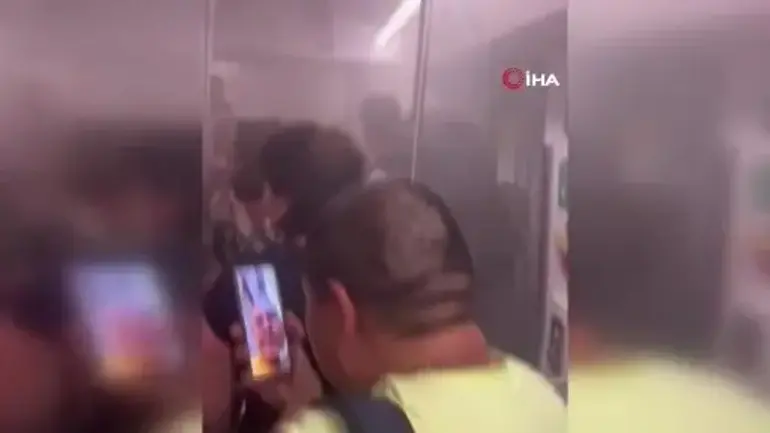 Barcelona metrosunda yangın paniği: 39 kişi hastanelik oldu