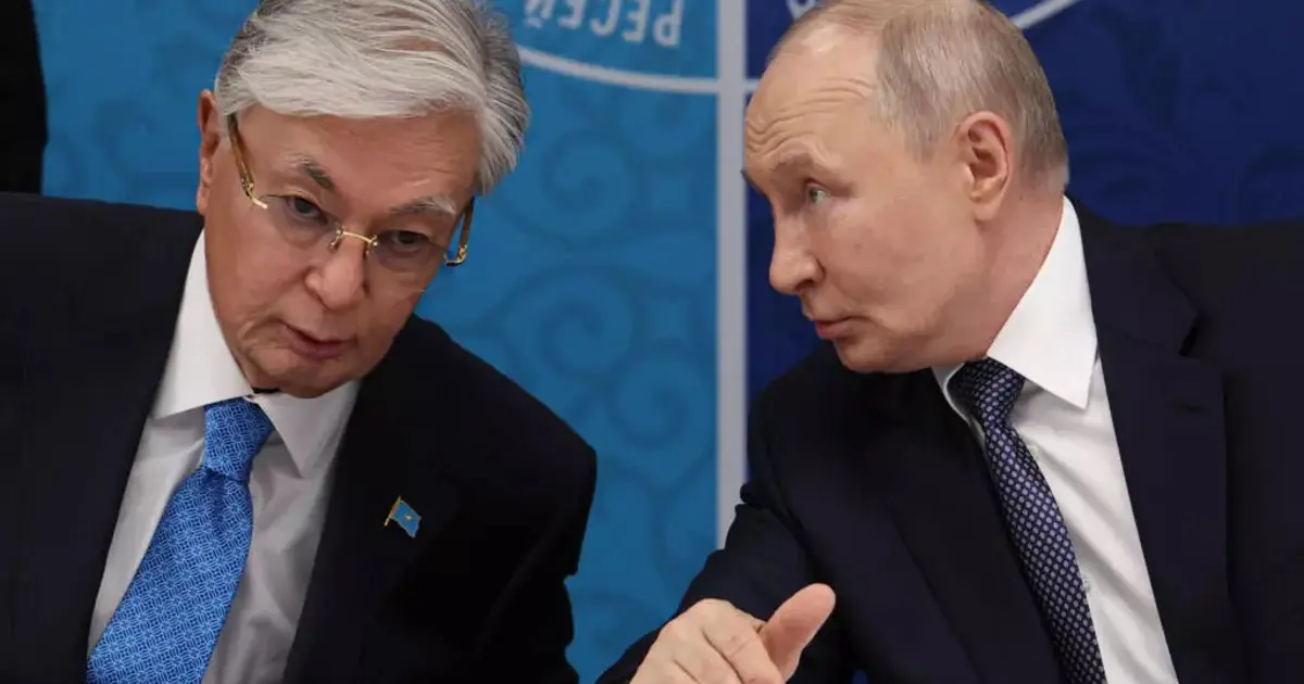 Tokayev Sibirya'da Putin'e seslendi: 